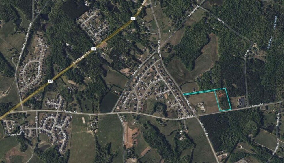 2175 E Georgia Rd, Simpsonville, SC à vendre - Aérien - Image 2 de 2