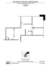 100 N Central Expy, Richardson, TX for lease Floor Plan- Image 1 of 1