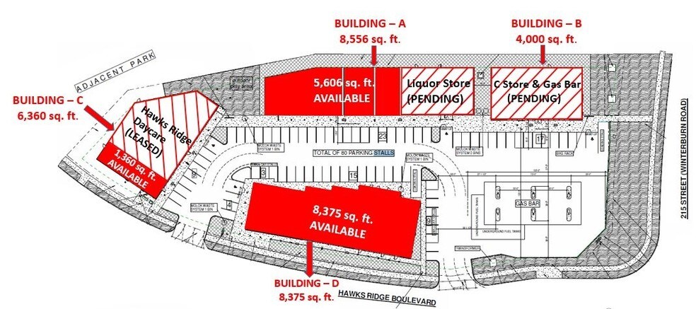 475 Hawks Ridge Blvd NW, Edmonton, AB à louer - Photo du bâtiment - Image 3 de 17