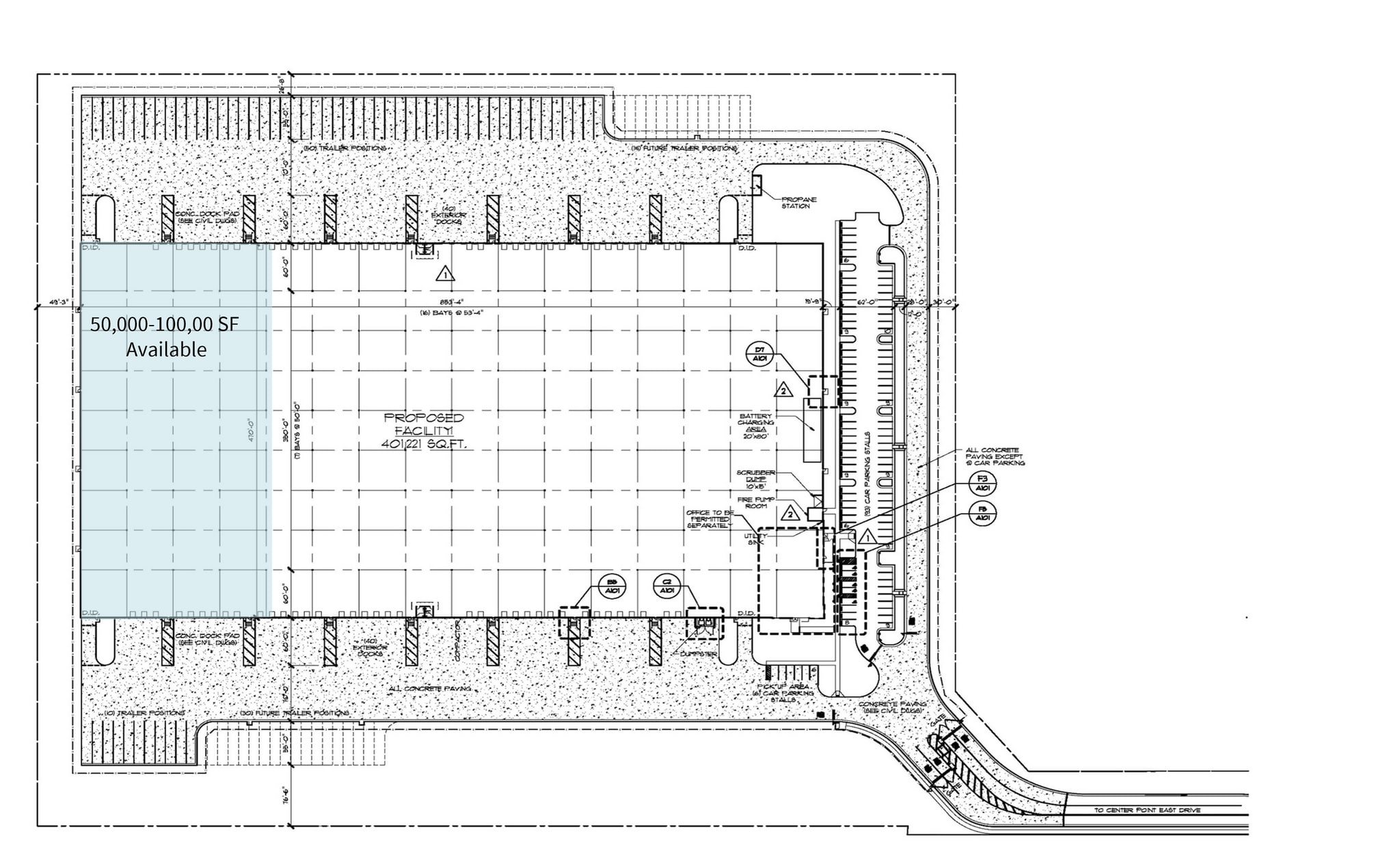 1020 Centerpoint Dr, Suffolk, VA for lease Site Plan- Image 1 of 1