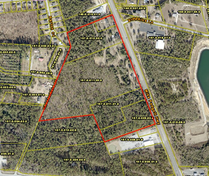 3615 Mike Padgett Hwy, Augusta, GA à vendre - Aérien - Image 2 de 4