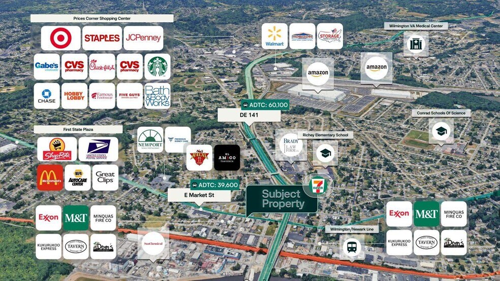 201 W Market St, Wilmington, DE à vendre - Photo du bâtiment - Image 2 de 2