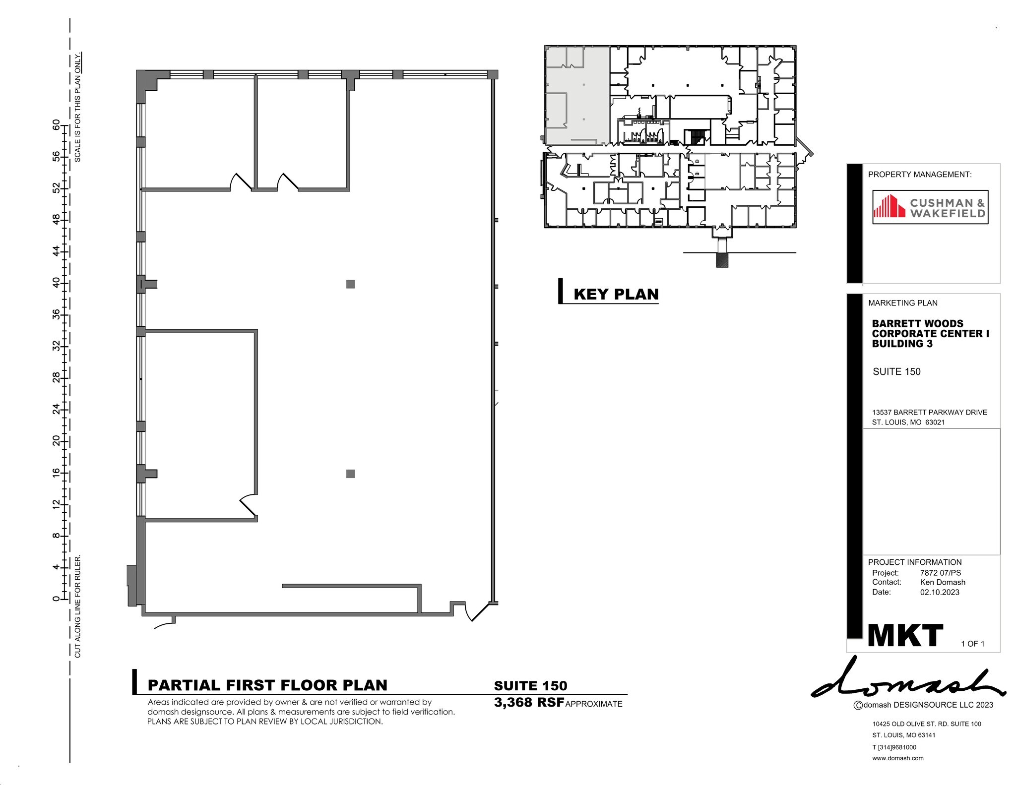 13537 Barrett Parkway Dr, Ballwin, MO à louer Plan de site- Image 1 de 1
