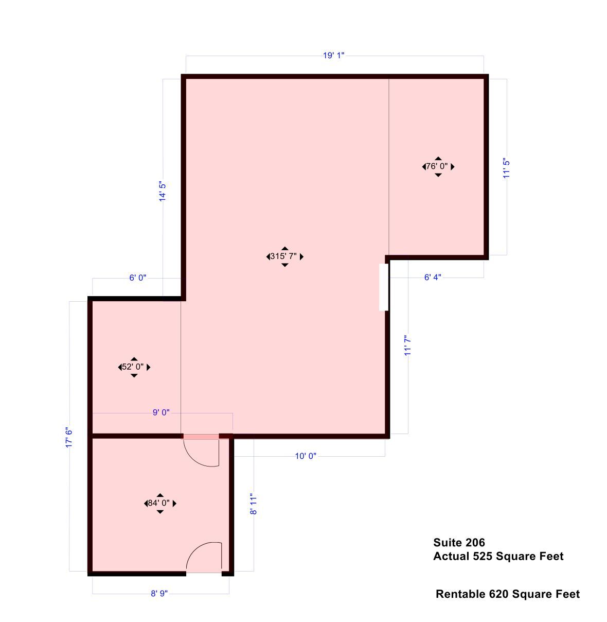 1113 S Milwaukee Ave, Libertyville, IL for lease Floor Plan- Image 1 of 1