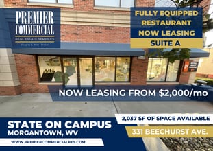 331 Beechurst Ave, Morgantown, WV for lease Interior Photo- Image 1 of 13