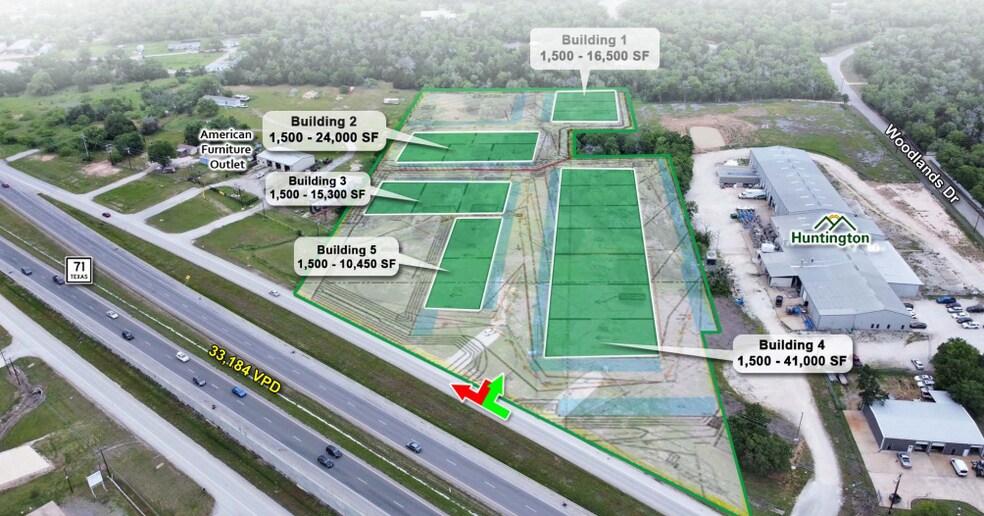 1290 Hwy-71, Bastrop, TX à louer - Photo du bâtiment - Image 1 de 8