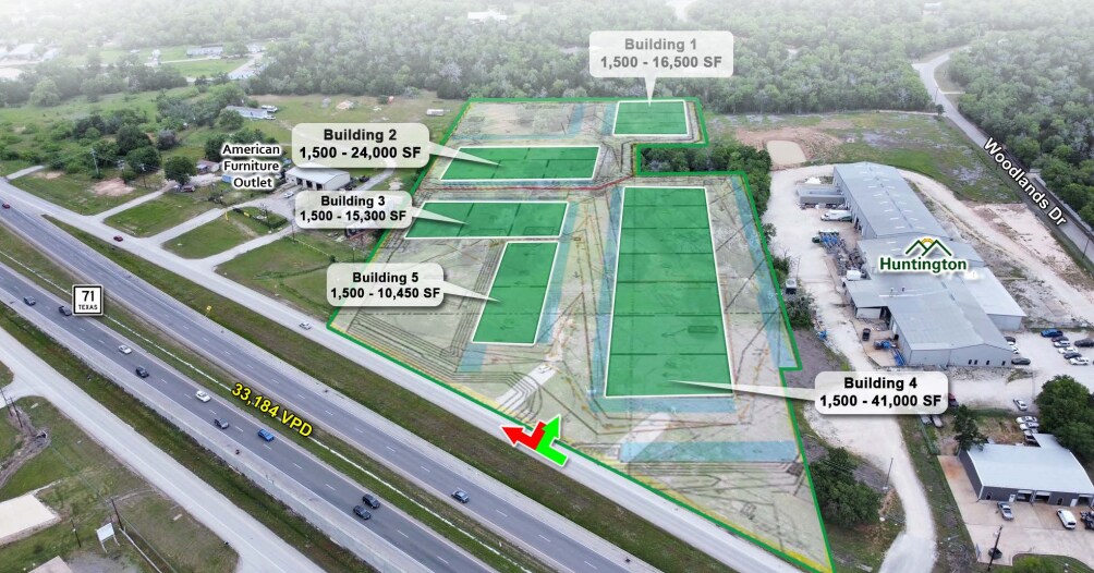 1290 Hwy-71, Bastrop, TX à louer Photo du bâtiment- Image 1 de 9