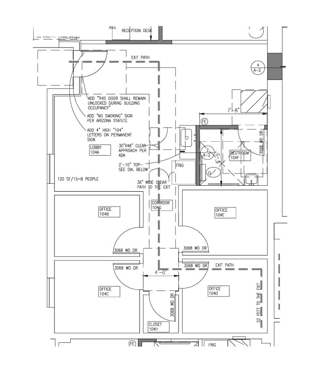 736 N Country Club Dr, Mesa, AZ for lease Floor Plan- Image 1 of 1