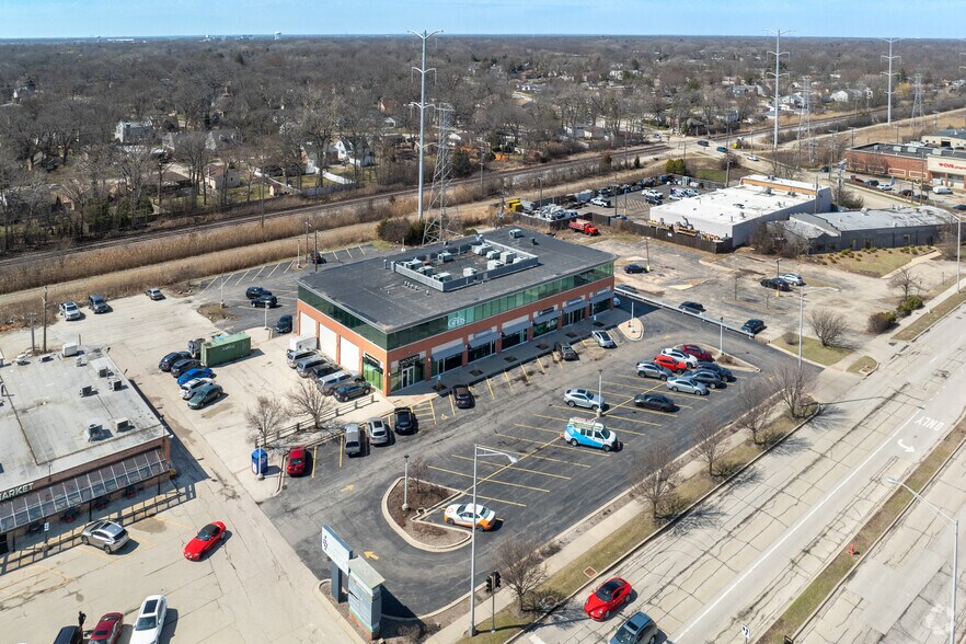 332 Skokie Valley Rd, Highland Park, IL à louer - Aérien - Image 3 de 3