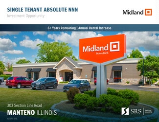 Plus de détails pour 303 Section Line Rd, Manteno, IL - Commerce de détail à vendre