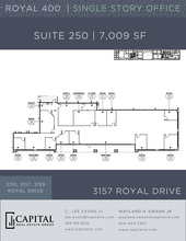 3155 Royal Dr, Alpharetta, GA à louer Plan d’étage- Image 1 de 1