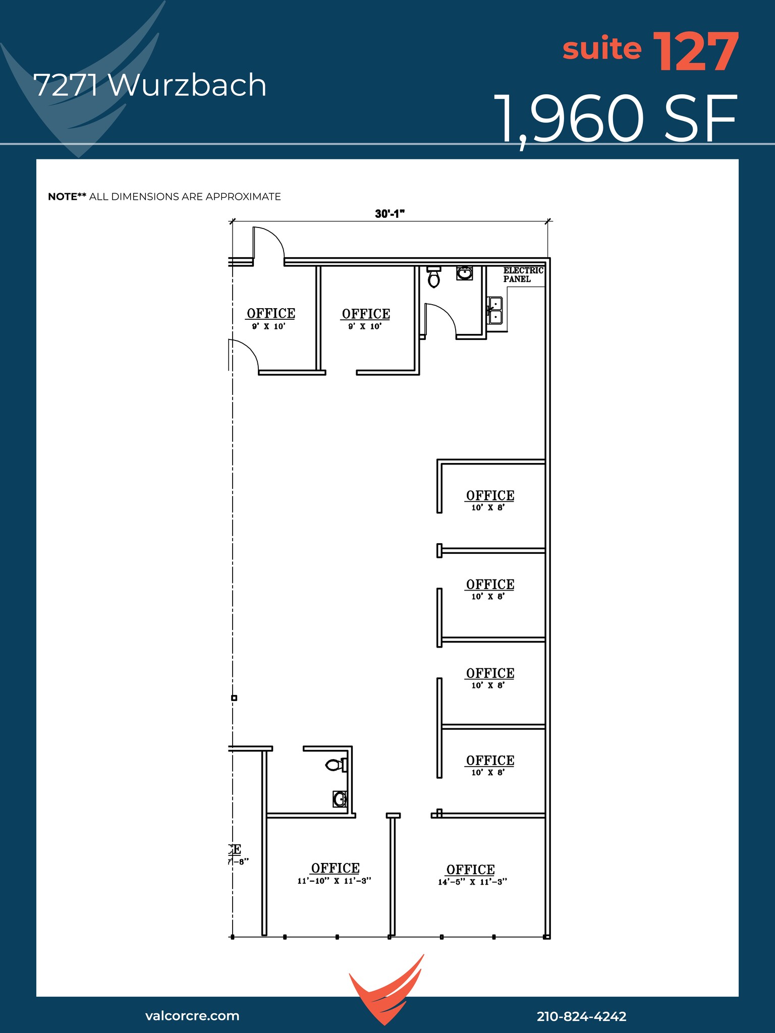 7271 Wurzbach Rd, San Antonio, TX à louer Plan de site- Image 1 de 1