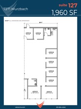 7271 Wurzbach Rd, San Antonio, TX à louer Plan de site- Image 1 de 1