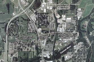 1575 20th St NW, Faribault, MN - Aerial  map view