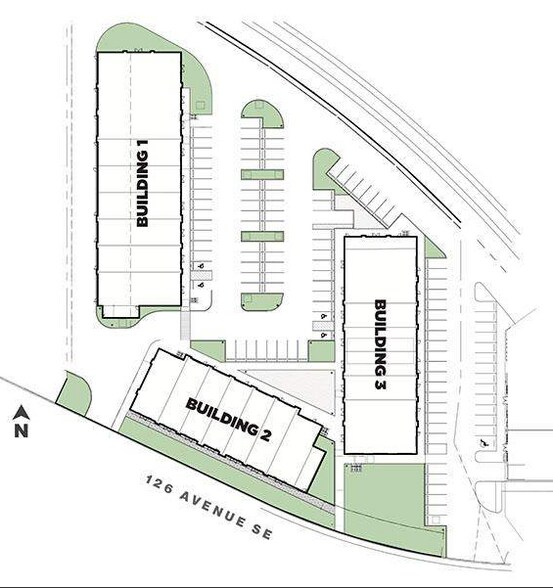 5126 126 Ave Se, Calgary, AB à louer - Plan de site - Image 2 de 9