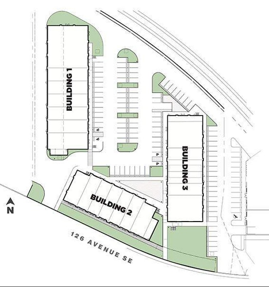 5126 126 Ave Se, Calgary, AB for lease - Site Plan - Image 2 of 9