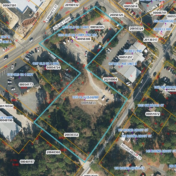 1035 Old US 1 Hwy, Southern Pines, NC for sale - Aerial - Image 2 of 2