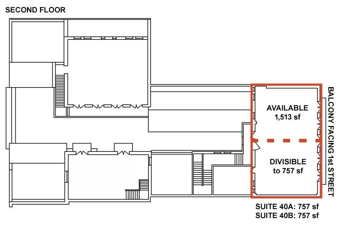 40-46 S 1st St, San Jose, CA à louer - Photo du bâtiment - Image 3 de 19