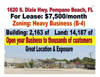 More details for 1620 S Dixie Hwy, Pompano Beach, FL - Retail for Lease