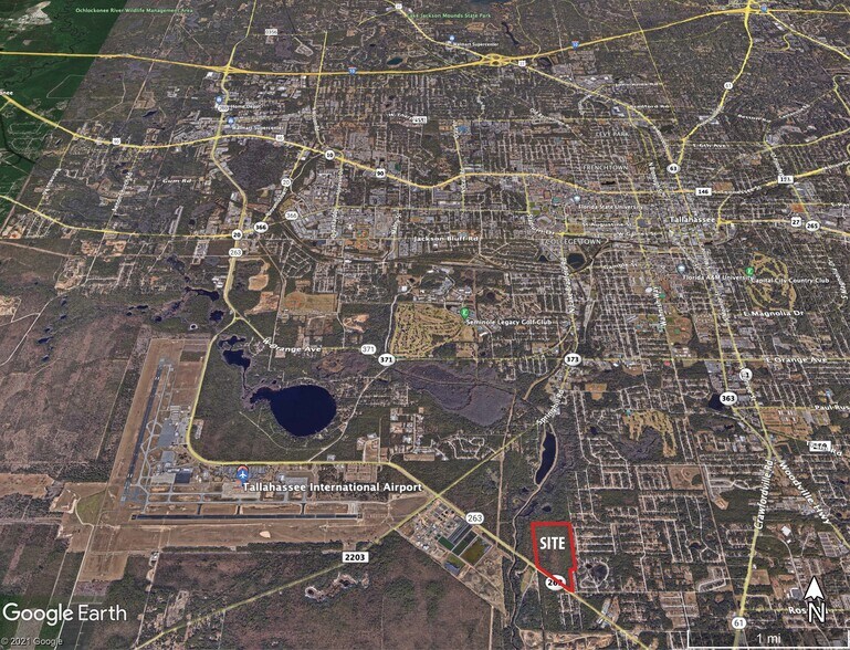 SW Capital Cir, Tallahassee, FL à vendre - Aérien - Image 2 de 2