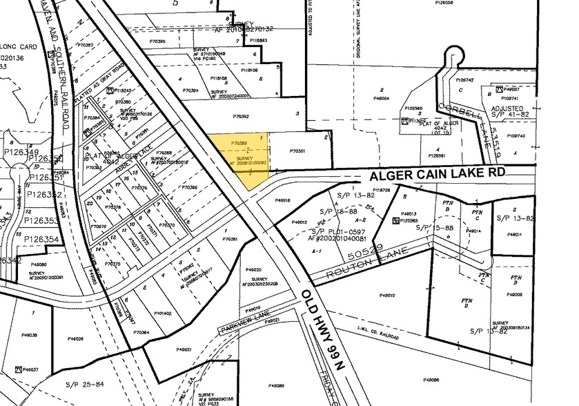 1721 Old Highway 99 North Rd, Burlington, WA for lease - Plat Map - Image 2 of 2