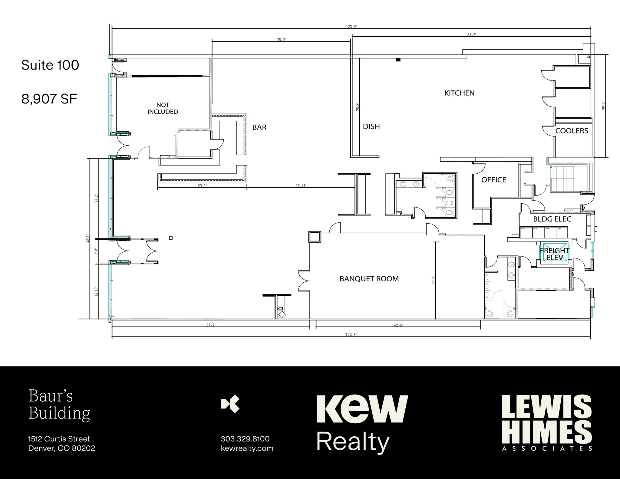 1512-1514 Curtis St, Denver, CO for lease Site Plan- Image 1 of 11