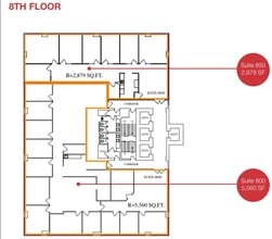 633 6th Ave SW, Calgary, AB for lease Floor Plan- Image 1 of 1