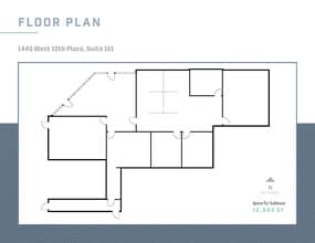1445 W 12th Pl, Tempe, AZ for lease Floor Plan- Image 1 of 1