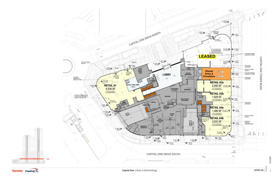 1600 Capital One Dr N, McLean, VA à louer - Plan de site - Image 1 de 4