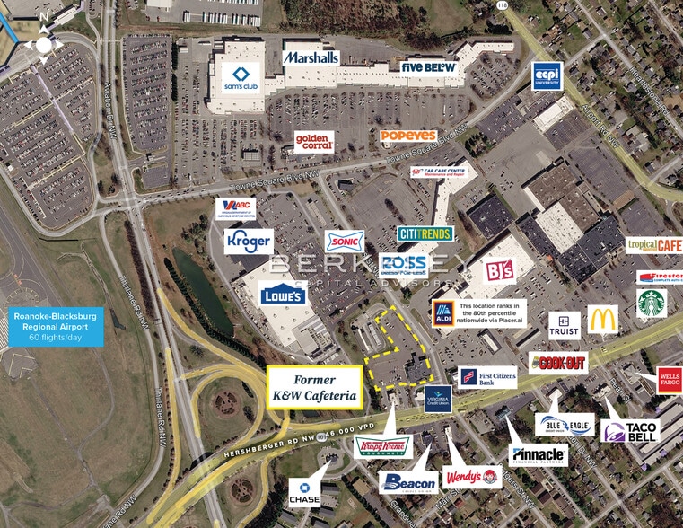 1609 Hershberger Rd NW, Roanoke, VA for sale - Building Photo - Image 3 of 5