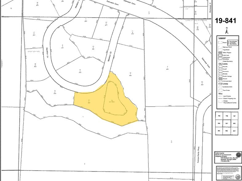 3652 Marathon Cir, Austell, GA à vendre - Plan cadastral - Image 2 de 2