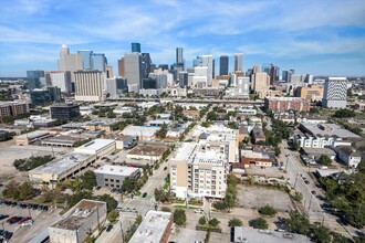 2515 Caroline St, Houston, TX - Aérien  Vue de la carte