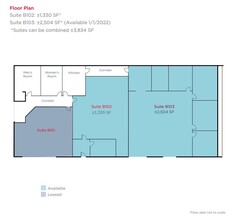 2400 Wyandotte St, Mountain View, CA à louer Plan d’étage- Image 1 de 1