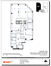 36 Toronto St, Toronto, ON for lease Floor Plan- Image 1 of 1