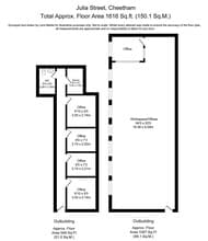 45 Julia St, Manchester à louer Plan d’étage- Image 1 de 4