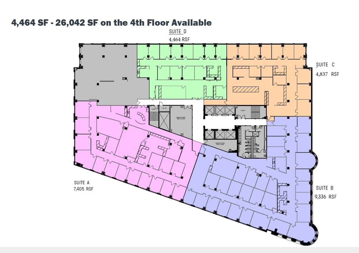 601 Pennsylvania Ave NW, Washington, DC à louer Plan d’étage- Image 1 de 1