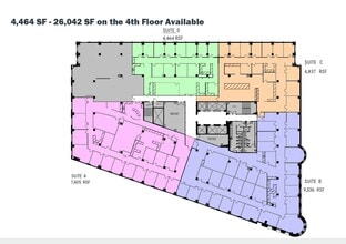 601 Pennsylvania Ave NW, Washington, DC à louer Plan d’étage- Image 1 de 1