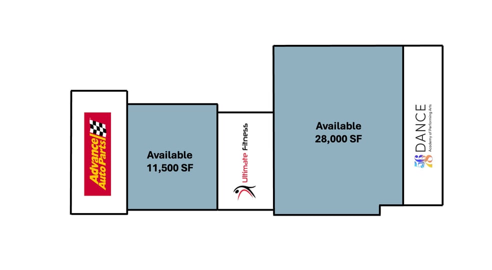 5766-5790 Us-11 Hwy, Springville, AL à louer - Plan d’étage - Image 2 de 5