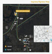I-35 & 410 Interchange, San Antonio, TX - AERIAL  map view - Image1