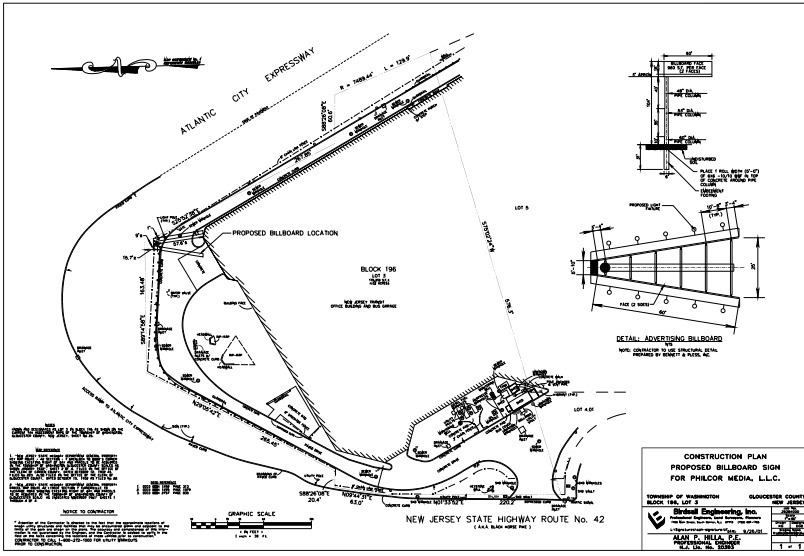 6000 NJ-42 Atlantic City Expressway Expy, Blackwood, NJ à vendre - Plan cadastral - Image 2 de 2