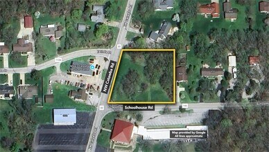 4665 E Schoolhouse Rd, Port Clinton, OH - Aérien Vue de la carte