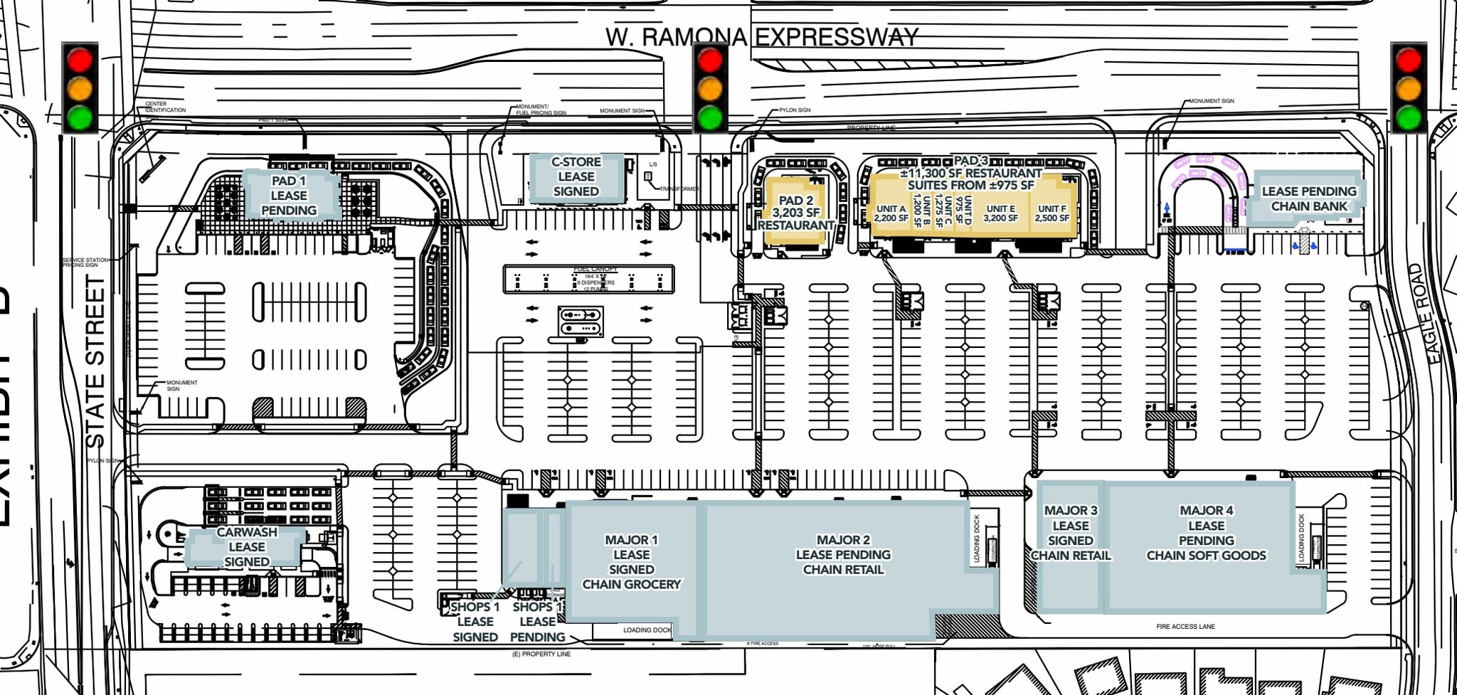 SEC W Ramona Expressway at State Street, San Jacinto, CA à louer Plan de site- Image 1 de 1