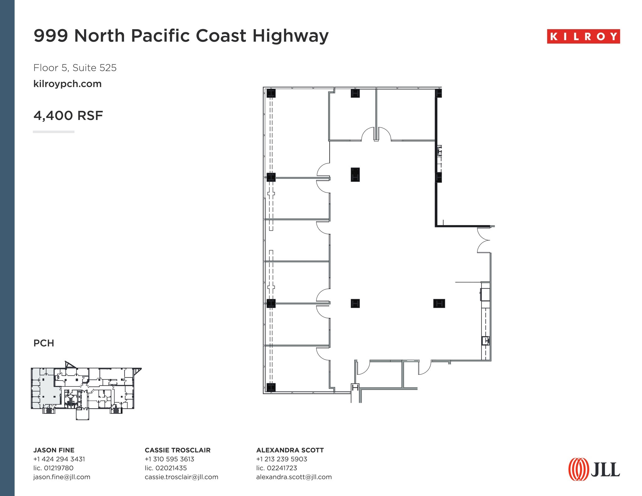 999 N Pacific Coast Hwy, El Segundo, CA for lease Site Plan- Image 1 of 1