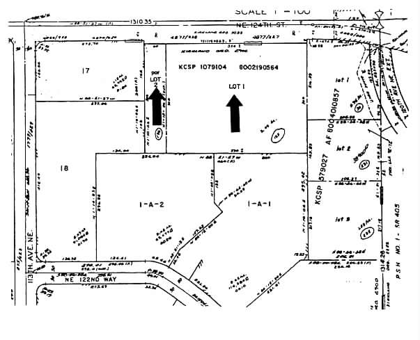 11411 NE 124th St, Kirkland, WA à louer - Plan cadastral - Image 2 de 7