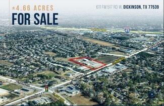 More details for 611 FM 517 Rd W, Dickinson, TX - Land for Sale