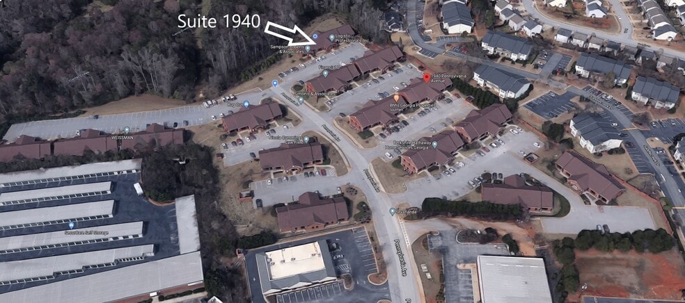 1520 Pennsyvania Ave, McDonough, GA for lease - Aerial - Image 2 of 17