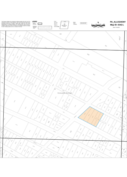 1507 5th Ave, Coraopolis, PA à vendre - Plan cadastral - Image 2 de 2