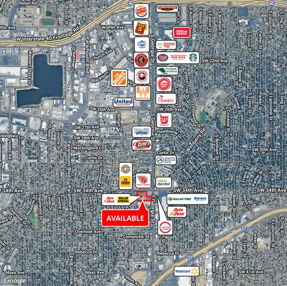 3412 S Georgia St, Amarillo, TX à vendre - Photo du bâtiment - Image 2 de 2