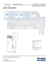 11999 San Vicente Blvd, Los Angeles, CA for lease Floor Plan- Image 2 of 2