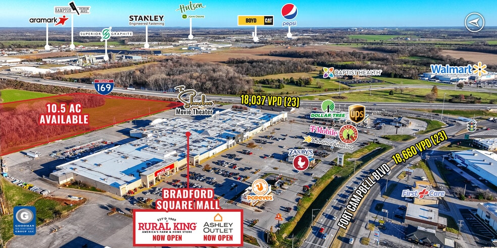 N Fort Campbell Boulevard, Hopkinsville, KY à vendre - Photo du bâtiment - Image 2 de 4